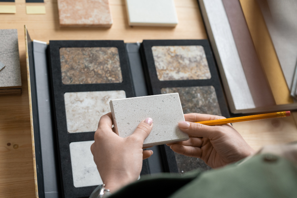 Quality inspection of fabricated stone surfaces