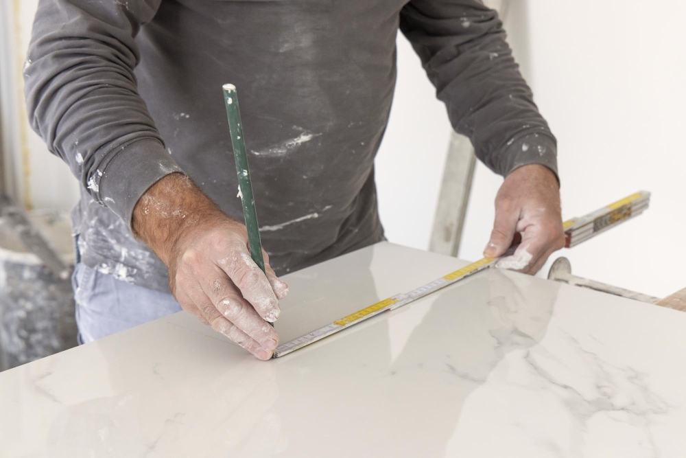 Professional stone polishing and high-end surface finishing